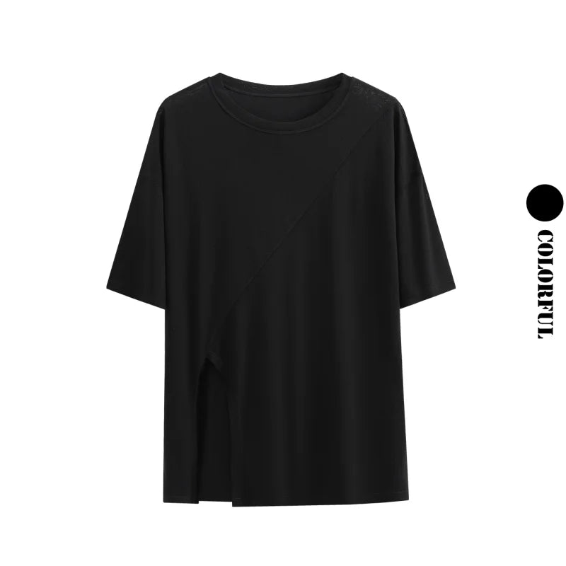 قمصان يوغا صيفية رفيعة للنساء من DRUR، فضفاضة وجيدة التهوية، مع فتحات جانبية، تي شيرت رياضي خفيف الوزن للجري، ملابس رياضية