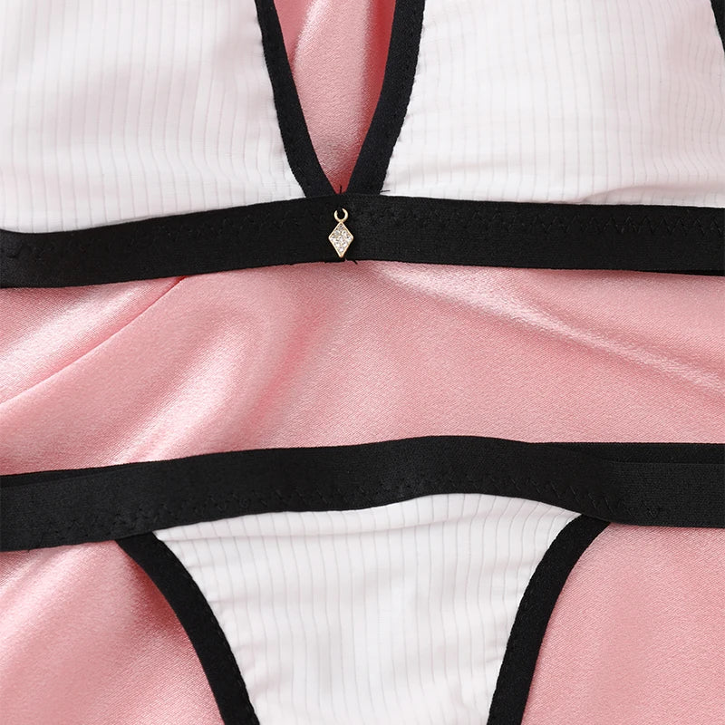 2024 ملابس سباحة نسائية بيكيني صغير مثير ملابس سباحة نسائية مجموعة بيكيني برازيلي بكيني ثونغ ملابس سباحة للشاطئ 