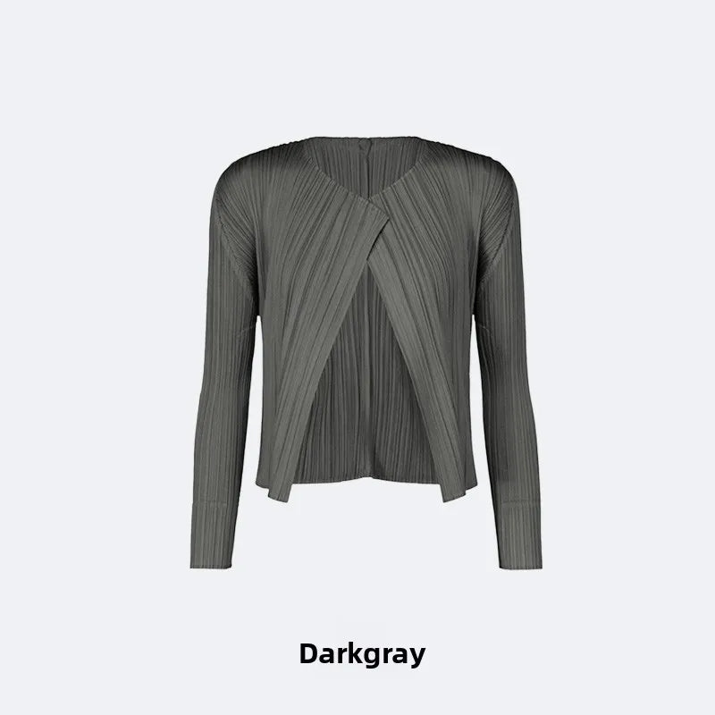 سترة نسائية من Qingbei مطوية رقيقة صيفية خارجية ملابس تكييف هواء واقية من الشمس معطف أورت سلي كوميت سلي