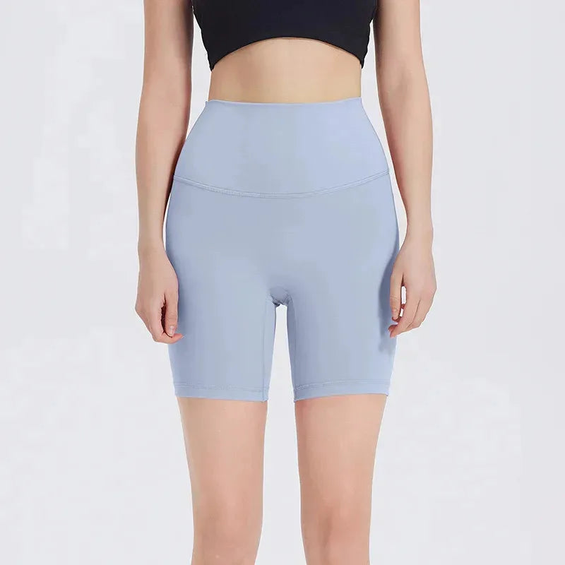 شورتات ضيقة جديدة لعام 2024 للجري للسيدات، ملابس رياضية قصيرة للنساء، ملابس يوغا للنساء، سراويل ضيقة للياقة البدنية بدون درزات 