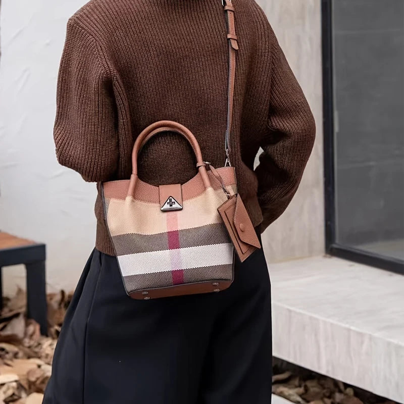 حقيبة توت للنساء من الجلد الطبيعي وحقائب كتف من القماش وحقائب هوبو أنيقة وحقائب يد كبيرة بحزام كتف قابل للتعديل 