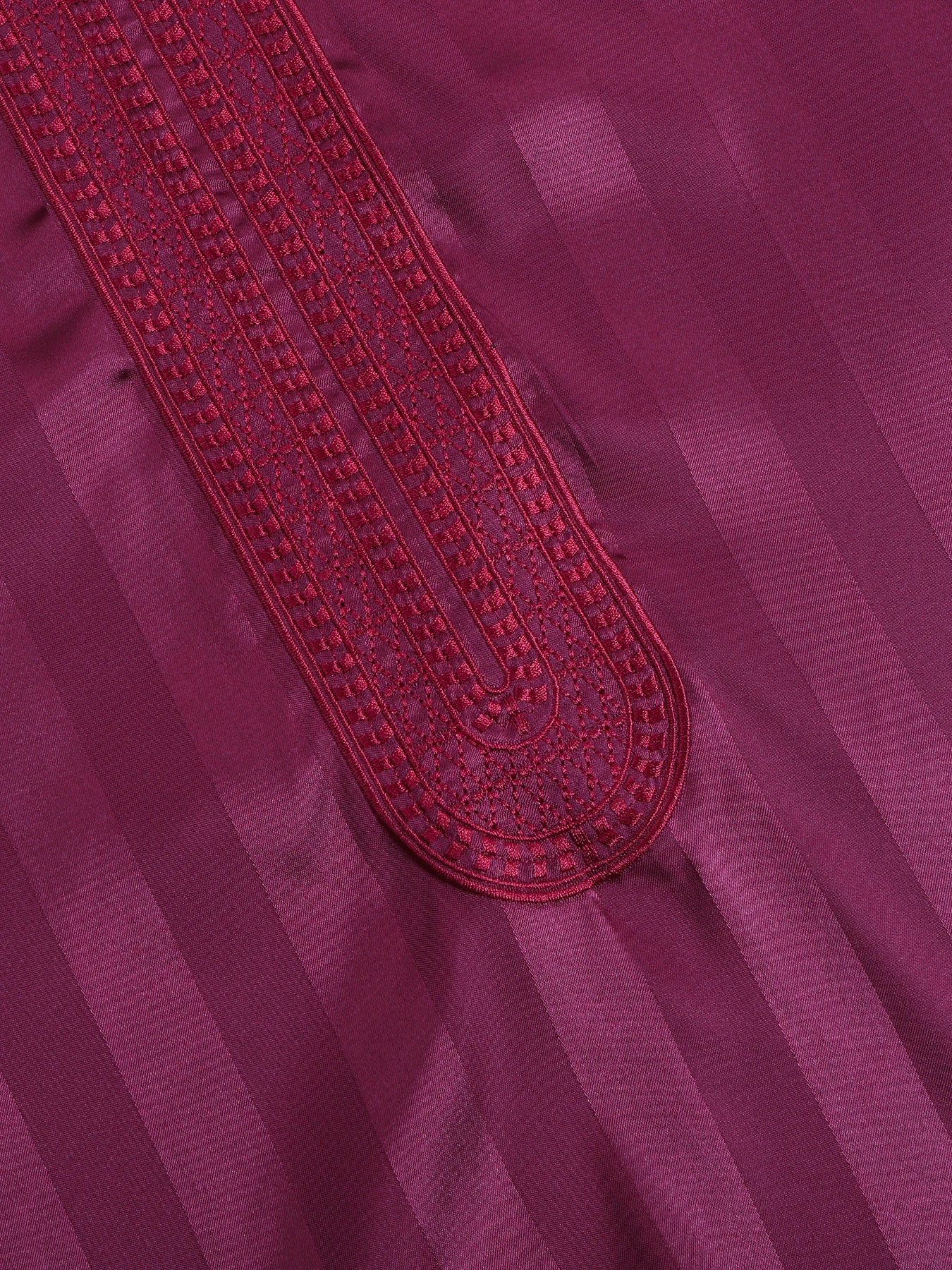 رداء إسلامي فضفاض عتيق بأكمام قصيرة للرجال، ثوب جوبا ثوب رجالي كاجوال مخطط مطرز، ملابس إسلامية للرجال 