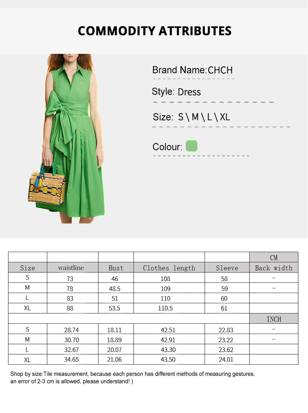 فستان صيفي بلا أكمام مع أزرار وباط، مثالي للشاطئ أو المناسبات. 