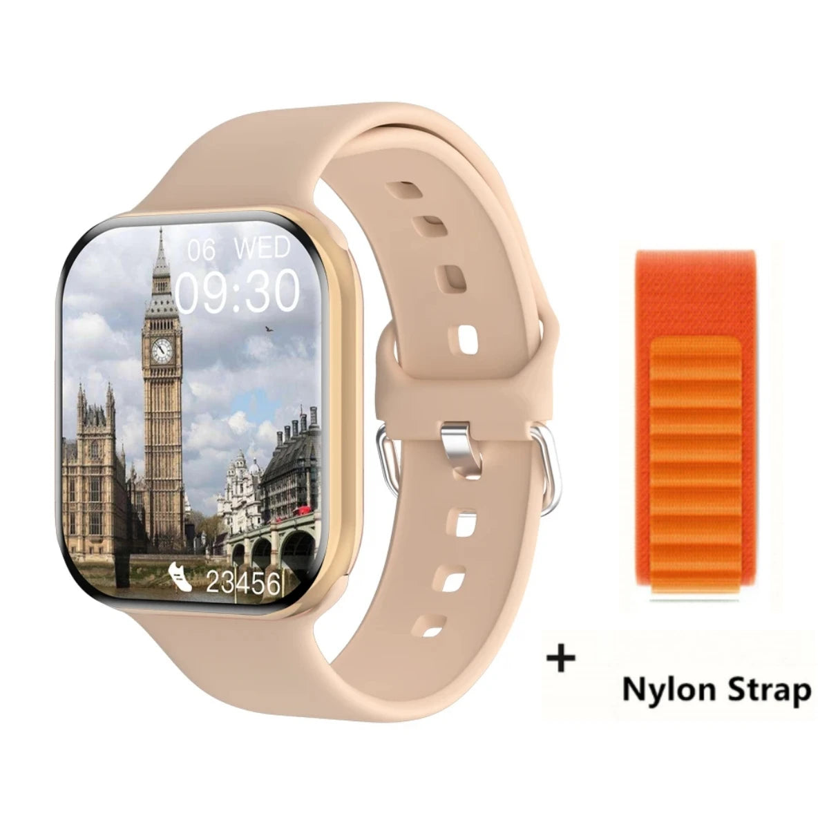 ساعة ذكية جديدة من السلسلة 10 للرجال، قياس ضغط الدم، اتصال بلوتوث، اتصال قريب المدى، مراقبة النوم، شحن لاسلكي، ساعة ذكية رياضية للنساء تعمل بنظام IOS وAndroid 