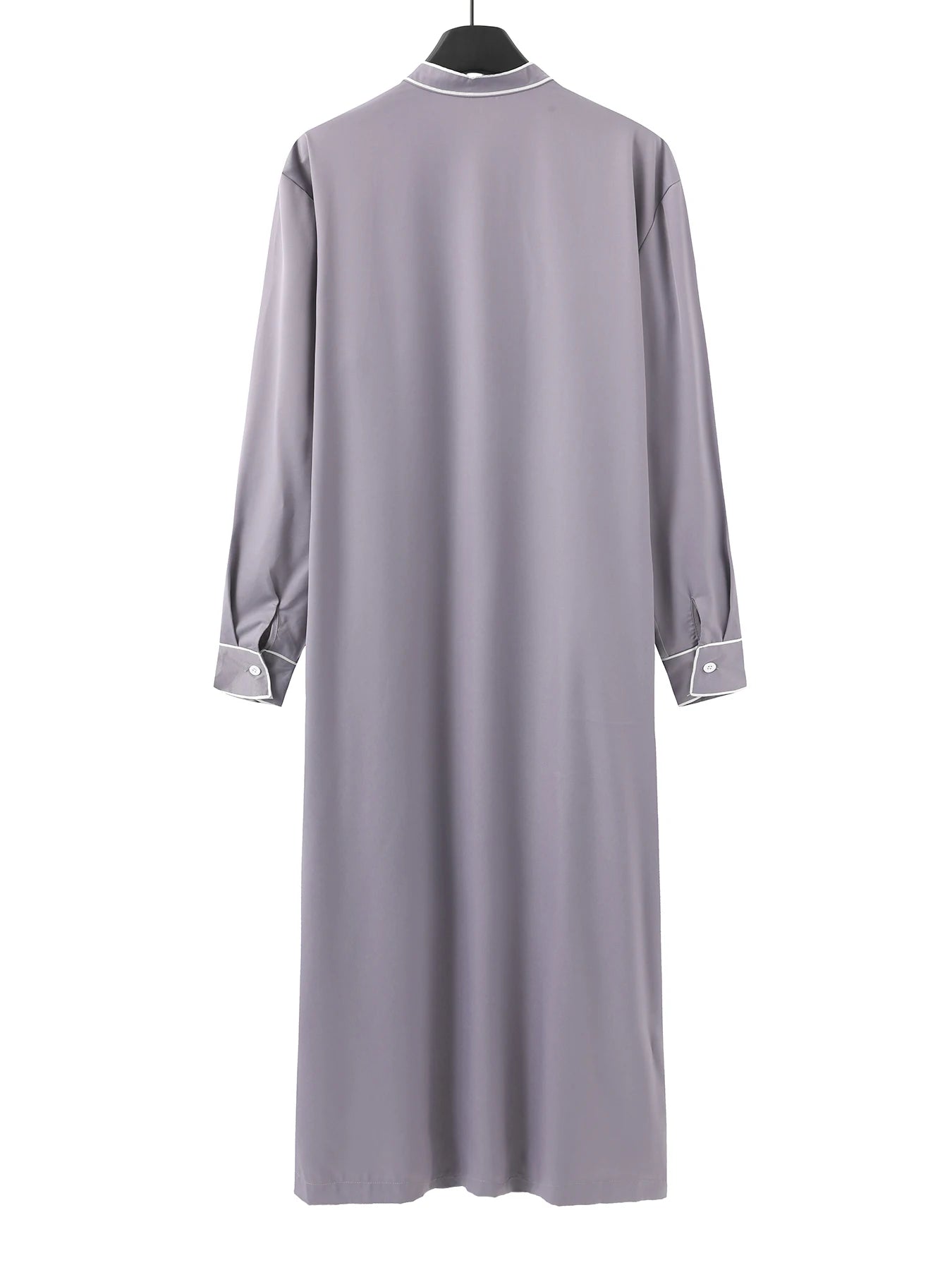 2024 عباية رجالية إسلامية جديدة مطرزة يدويًا بأكمام طويلة فاخرة مصممة على الطراز السعودي بزخارف عرقية 