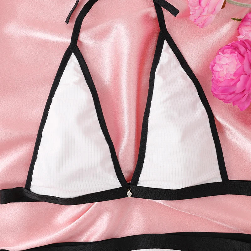 2024 ملابس سباحة نسائية بيكيني صغير مثير ملابس سباحة نسائية مجموعة بيكيني برازيلي بكيني ثونغ ملابس سباحة للشاطئ 