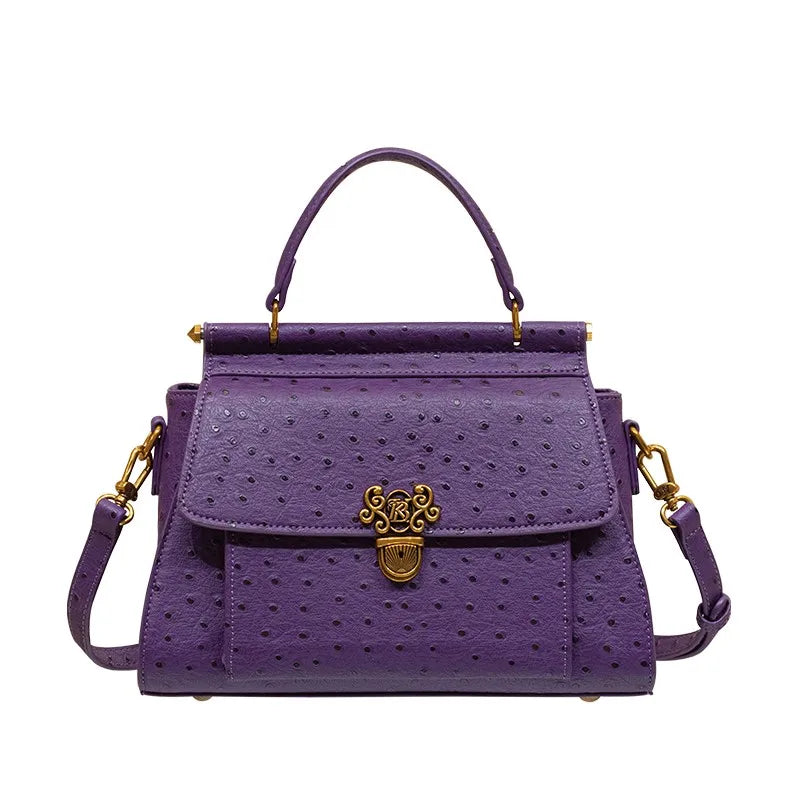 حقيبة يد نسائية ذات سعة كبيرة 2025 خريف وشتاء جديد عالي الجودة خفيف الوزن مصمم فاخر حقيبة كتف أنيقة 