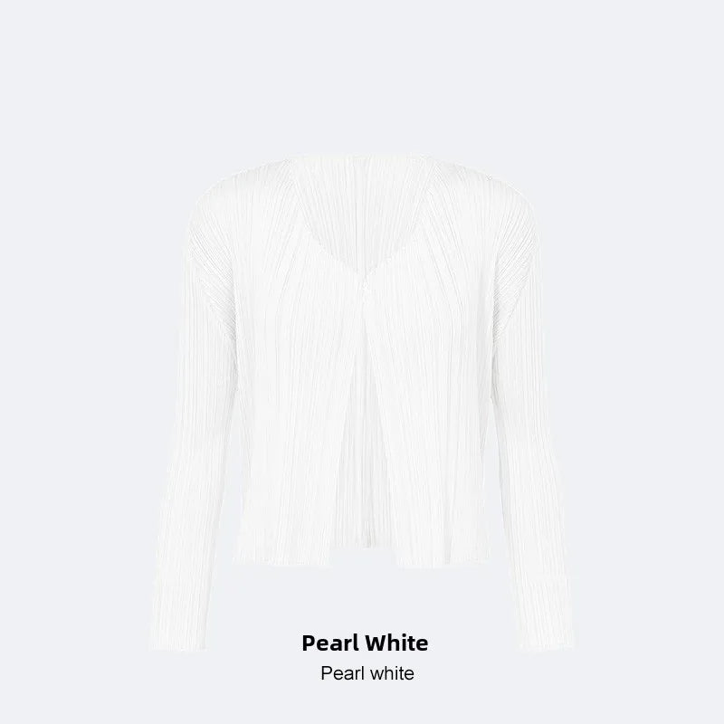 سترة نسائية من Qingbei مطوية رقيقة صيفية خارجية ملابس تكييف هواء واقية من الشمس معطف أورت سلي كوميت سلي