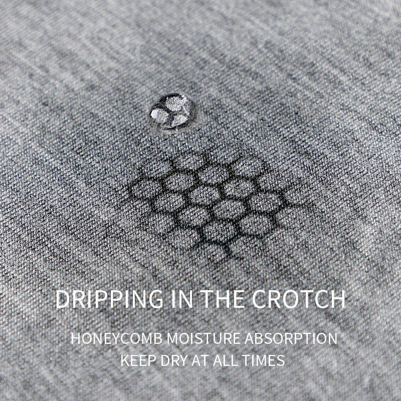 MiiOW 3 قطع ملابس داخلية بوكسر رجالية صيفية من الحرير الجليدي بدون درزات مثيرة سراويل داخلية مضادة للبكتيريا من الجرافين للرجال مقاس 5XL 