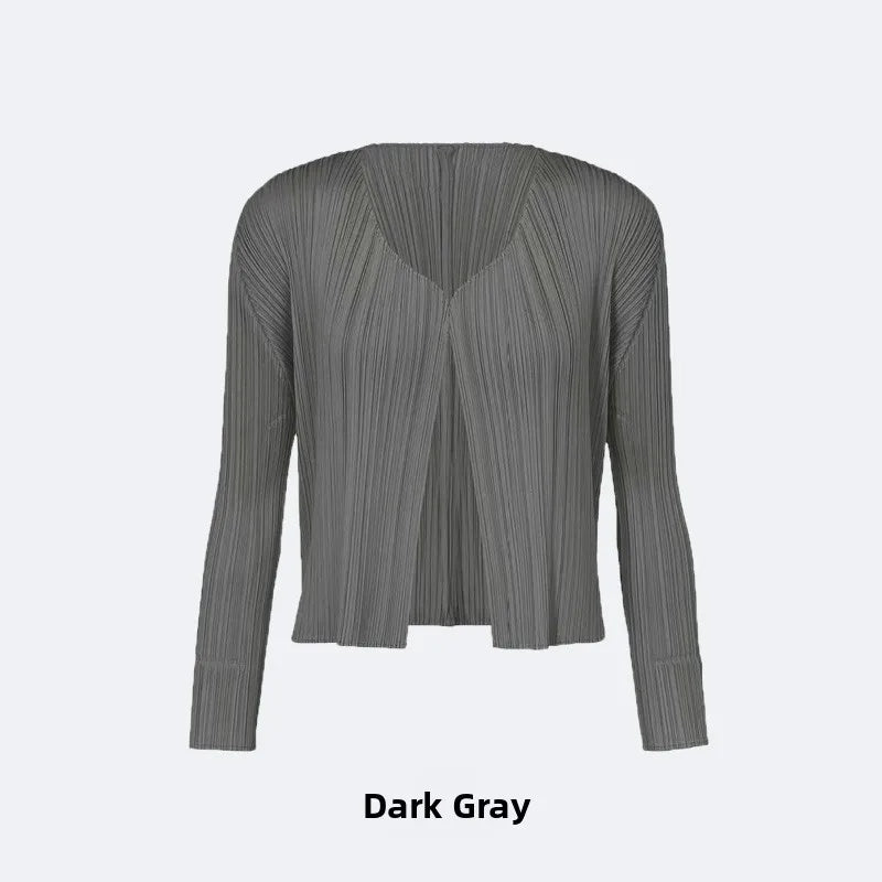 سترة نسائية من Qingbei مطوية رقيقة صيفية خارجية ملابس تكييف هواء واقية من الشمس معطف أورت سلي كوميت سلي