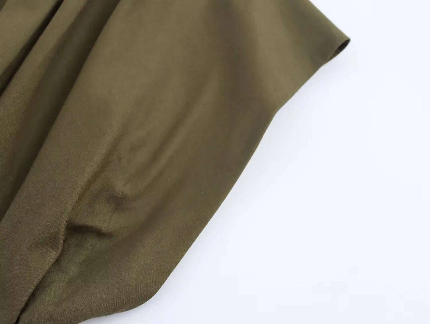 فستان صيفي أنيق، أنيقة، نسائية منسدلة وياقة 