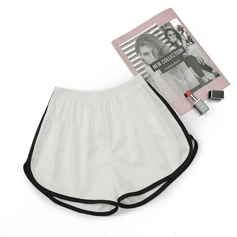 شورتات مرنة للنساء، فضفاضة، سريعة الجفاف، مناسبة للجري الصيفي، مناسبة لللياقة البدنية، مريحة، ومقاومة للتآكل. انستغرام