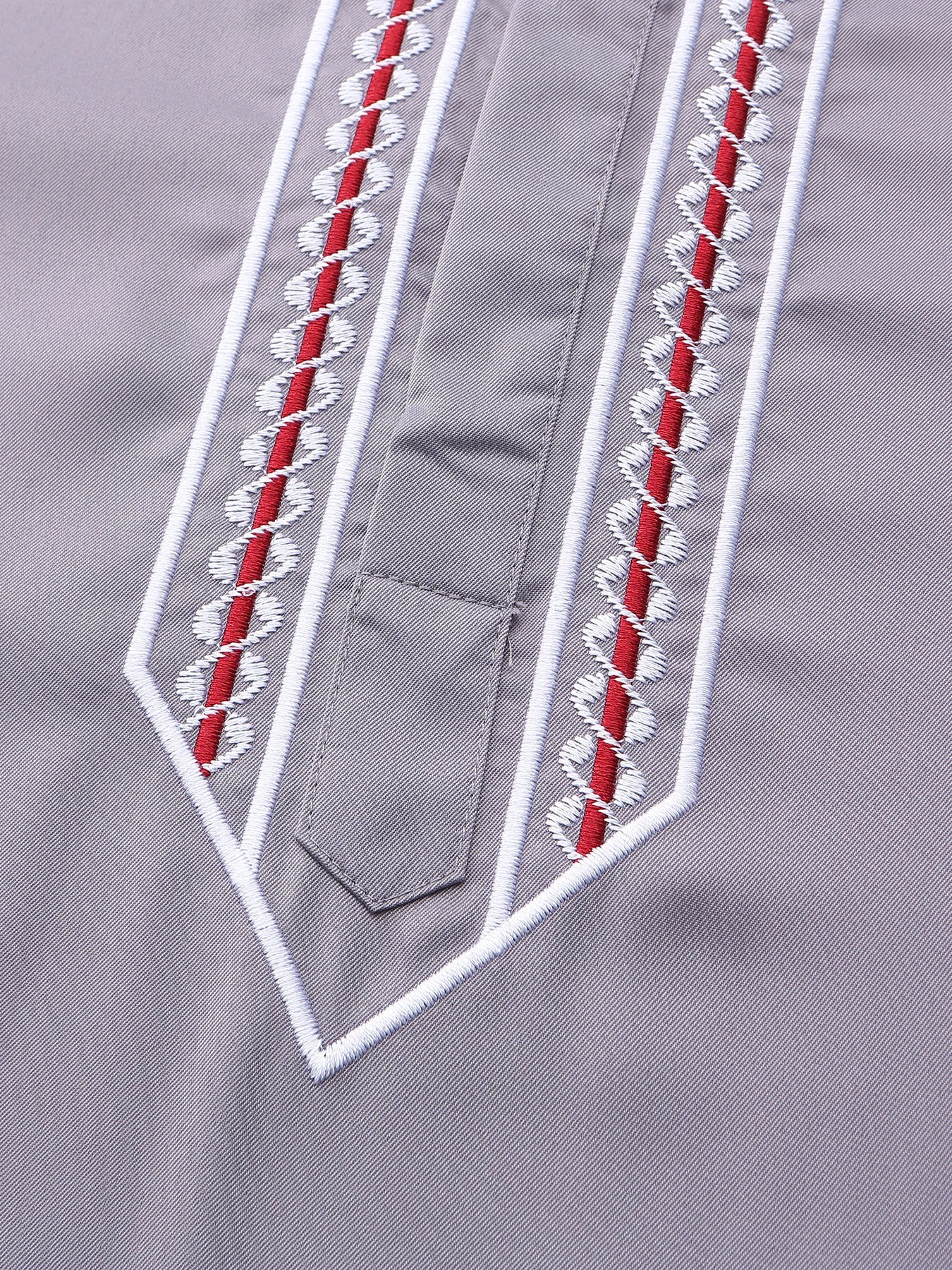 2024 عباية رجالية إسلامية جديدة مطرزة يدويًا بأكمام طويلة فاخرة مصممة على الطراز السعودي بزخارف عرقية 