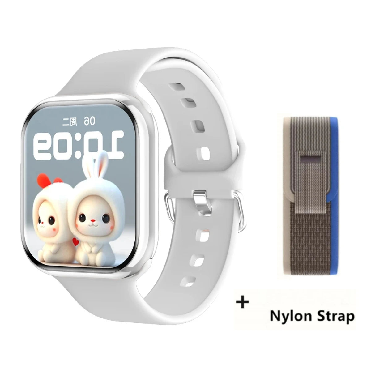 ساعة ذكية جديدة من السلسلة 10 للرجال، قياس ضغط الدم، اتصال بلوتوث، اتصال قريب المدى، مراقبة النوم، شحن لاسلكي، ساعة ذكية رياضية للنساء تعمل بنظام IOS وAndroid 